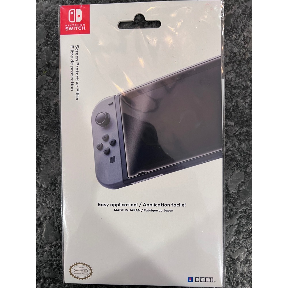 Nintendo Switch Screen Protector HORI NEW Protective Filter Easy Apply Licensed